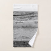 Dreamy Capri Ocean Sunset View 1 - BW Badhandtuch Set (Handtuch)