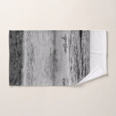 Dreamy Capri Ocean Sunset View 1 - BW Badhandtuch Set (Handtuch)