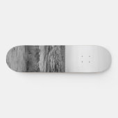 Dreamy Capri Ocean Sunset View 2 -BW Skateboard (Horizontal)