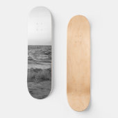 Dreamy Capri Ocean Sunset View 2 -BW Skateboard (Vorderseite)