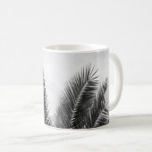 Dreamy Caribbean Palms #3 #tropical #palms #wall Kaffeetasse (VorderseiteRechts)