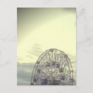 Dreamy Carnival Ferris Wheel Postkarte