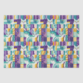 Dreamy Cat Mosaic Seidenpapier