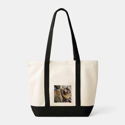 Dreamy Cat Tote Tragetasche (Rückseite)