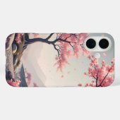 Dreamy Cherry Blossom Landschaft Case-Mate iPhone Hülle (Rückseite (Horizontal))