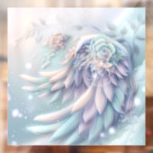 Dreamy Christmas Angel Wings Window Clying Fensteraufkleber (Blatt 2)