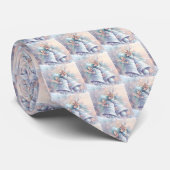 Dreamy Christmas Bells Neck Tie Krawatte (Gerollt)