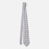 Dreamy Christmas Bells Neck Tie Krawatte (Rückseite)