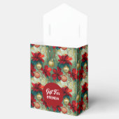 Dreamy Christmas Blume Pattern Geschenkschachtel (Geöffnet)