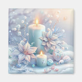 Dreamy Christmas Candles Magnet (Vorne)