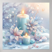 Dreamy Christmas Candles Poster (Vorne)