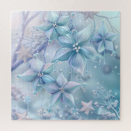 Dreamy Christmas Floral Puzzle (Vertikal)