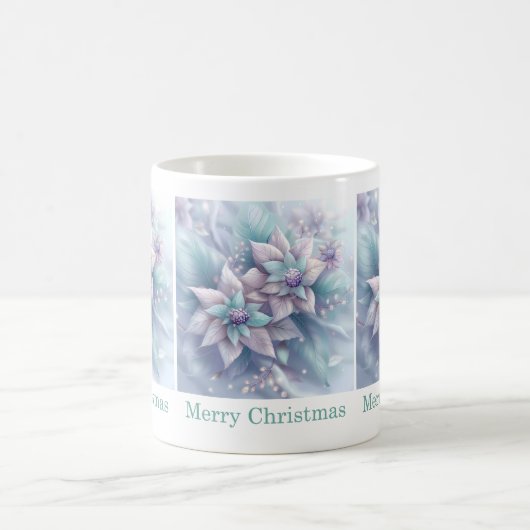 Dreamy Christmas Floral Tasse (Mittel)