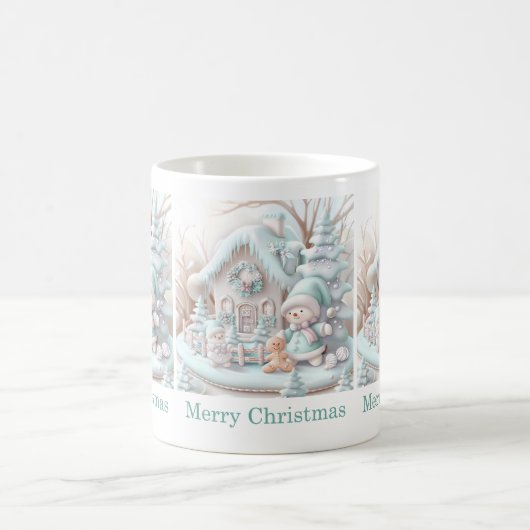 Dreamy Christmas Gingerbread House Tasse (Mittel)