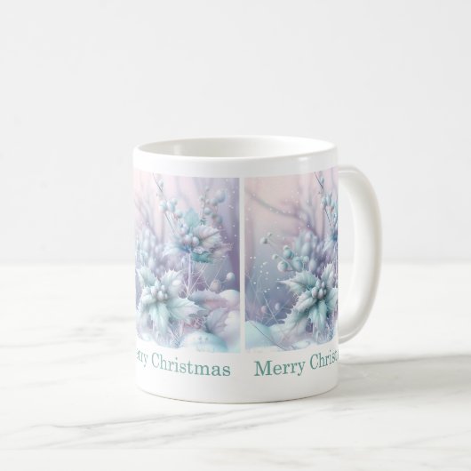 Dreamy Christmas Holly Tasse (VorderseiteRechts)