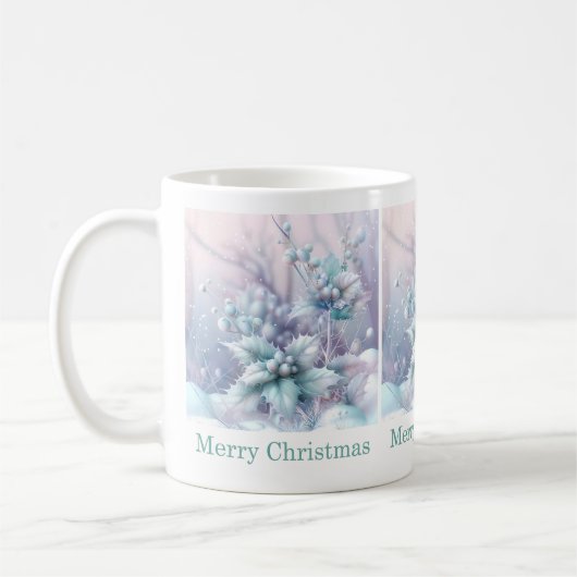 Dreamy Christmas Holly Tasse (Links)