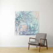 Dreamy Christmas Lantern Tapestry Wandteppich (Beispiel (Horizontal))