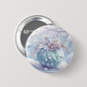 Dreamy Christmas Ornament Button (Vorne & Hinten)