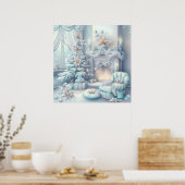 Dreamy Christmas Room Poster (Küche)