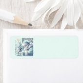 Dreamy Christmas Santa Address Labels (Insitu)