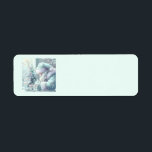 Dreamy Christmas Santa Address Labels<br><div class="desc">Traumhafte Weihnachtsfeiertage Weihnachtsanschriften</div>