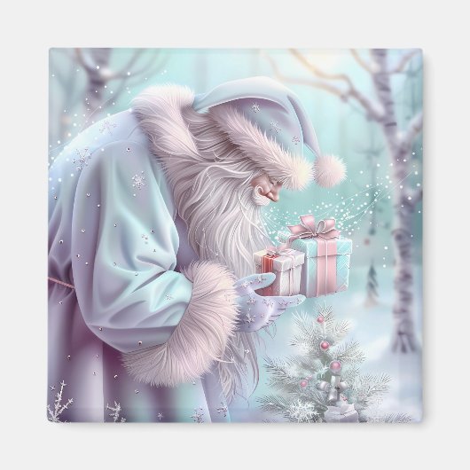 Dreamy Christmas Santa Magnet (Vorne)