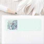 Dreamy Christmas Snowman Address Labels (Insitu)