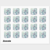 Dreamy Christmas Snowman Sticker (Blatt)