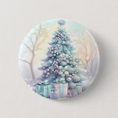 Dreamy Christmas Tree Button (Vorderseite)