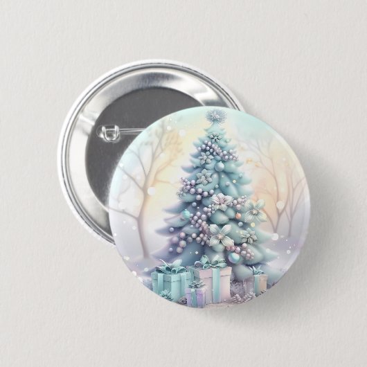 Dreamy Christmas Tree Button (Vorne & Hinten)