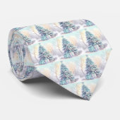 Dreamy Christmas Tree Neck Tie Krawatte (Gerollt)