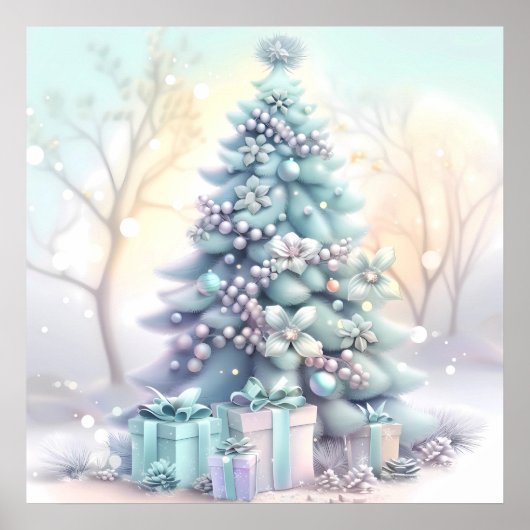 Dreamy Christmas Tree Poster (Vorne)