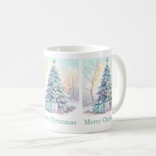 Dreamy Christmas Tree Tasse (VorderseiteRechts)
