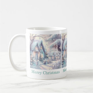 Dreamy Christmas Village Tasse
