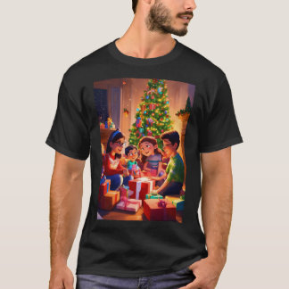 "Dreamy Christmas Watercolor T - Shirt" T-Shirt