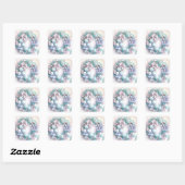 Dreamy Christmas Wreath Sticker (Blatt)