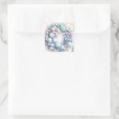 Dreamy Christmas Wreath Sticker (Tasche)