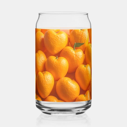 Dreamy Citrus Heart Dosenglas (Vorderseite)