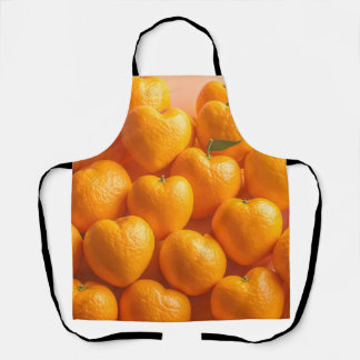 Dreamy Citrus Heart Schürze