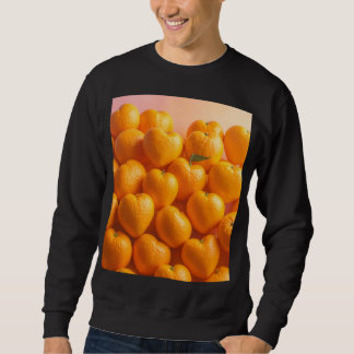 Dreamy Citrus Heart Sweatshirt