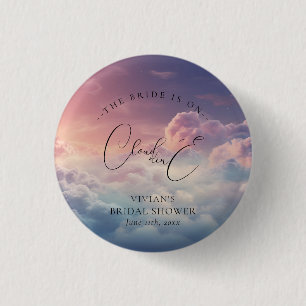 Dreamy Cloud 9 Bridal Button