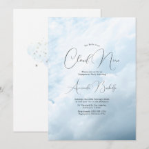 Dreamy Cloud 9 Engagement Party