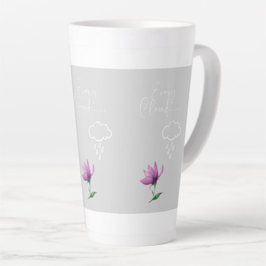 Dreamy Cloud Design Milchtasse (Rechte Ecke)