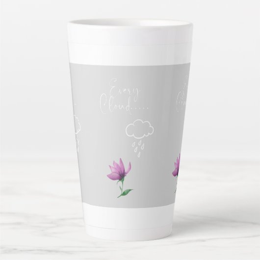 Dreamy Cloud Design Milchtasse (Vorderseite)