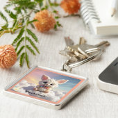 "Dreamy Cloud Dwellers" Schlüsselanhänger (Seite)