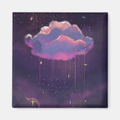 Dreamy Cloud Magnetic Foto Magnet (Vorne)