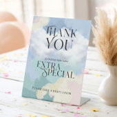 Dreamy Cloud Nine Bitte nehmen Sie ein Gastgeschen Sockelschild