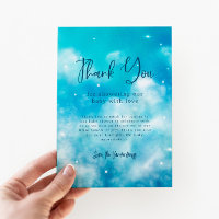 Dreamy Cloud Nine Boy Baby Shower