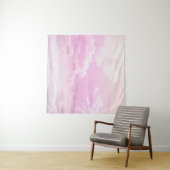 Dreamy Clouds Blush Nebel Bliss 1 Wandteppich (Beispiel (Horizontal))