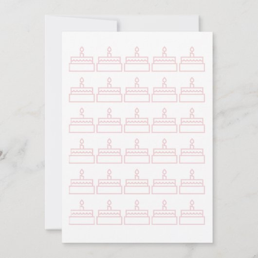 Dreamy Clouds Geburtstagkarte (Rückseite)